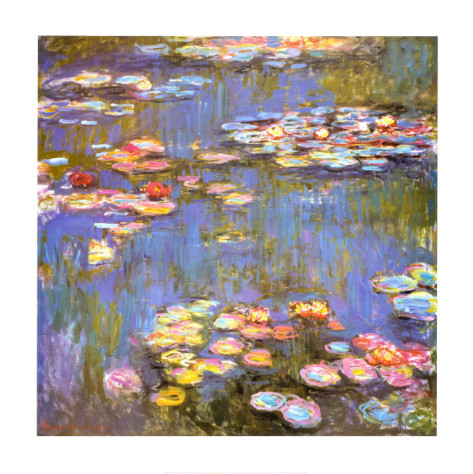 Water Lilies, 1916 - Claude Monet Paintings